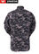 Anti roupa UV da camuflagem do exército com o colar costurado ziguezague do mandarino fornecedor