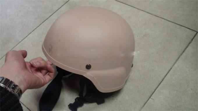 Capacete à prova de balas militar da camuflagem, capacete NIJ Sandard da polícia militar