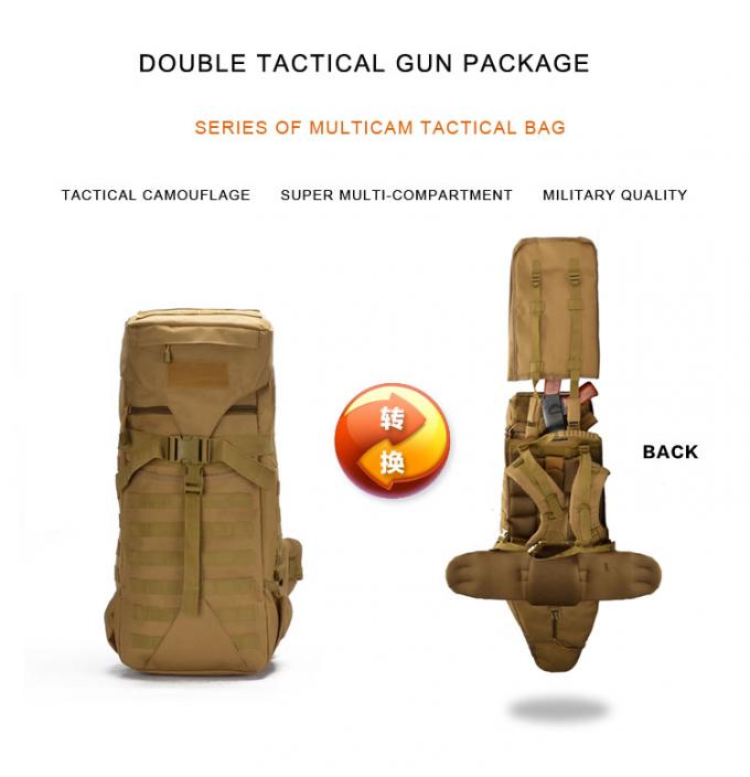 Caixa de arma tática do pacote tático dobro da arma que caça o saco exterior da arma