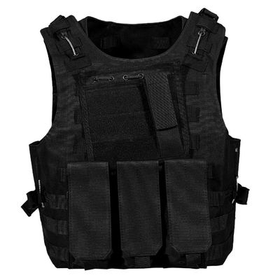 Policie a veste tática da camuflagem com o saco do compartimento do tamanho diferente fornecedor