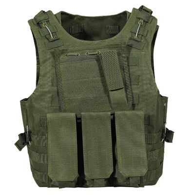 Policie a veste tática da camuflagem com o saco do compartimento do tamanho diferente fornecedor